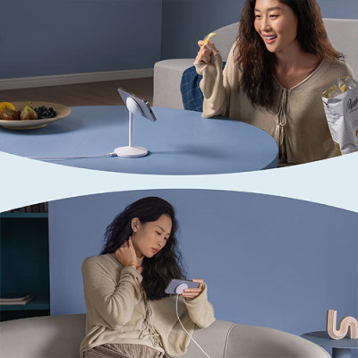 Đế sạc Anker MagGo Wireless USB-C 15W Charge.Stand A25X1 - Hàng chính hãng