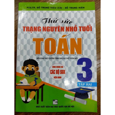 Sách - Combo Thử sức trạng Nguyên nhỏ tuổi môn Toán lớp 3 (tập 1 + tập 2)