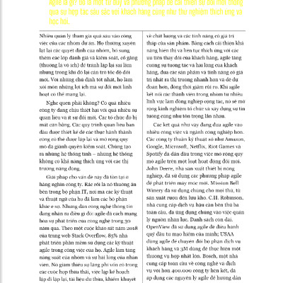 HBR - Agile - Tư Duy Linh Hoạt, Thích Ứng Nhanh Chóng