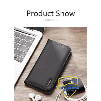 Bao da dạng ví dành cho iPhone 16 Pro Max, iPhone 16 Pro, iPhone 16 Plus, iPhone 16 hiệu Dux Ducis Hivo bảo vệ camera, có ví cải thẻ, chân dựng, chống sốc cao cấp - Hàng chính hãng.