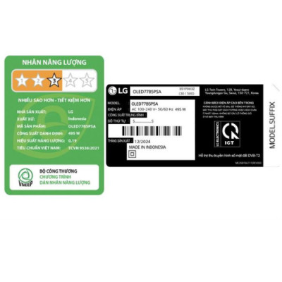 Smart Tivi OLED LG Evo AI 4K 48 Inch OLED48B5PSA/ 55 Inch OLED55B5PSA/ 65 Inch OLED65B5PSA/ 77 Inch OLED77B5PSA - Hàng Chính Hãng 