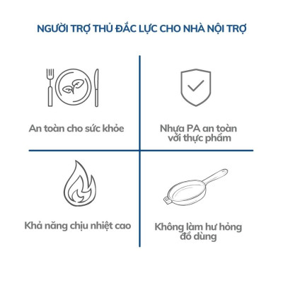 Xẻng Lật Thức Ăn Xẻng Xào Tramontina 30cm Chất Liệu Nhựa PA An Toàn Chịu Nhiệt Nhập Khẩu Brazil