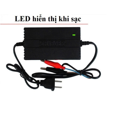 Sạc Ắc Quy 12V Thông Minh Tự Ngắt Khi Đầy Siêu Bền– Kéo Dài Tuổi Thọ Bình, ĐÈN ỐP TRẦN
