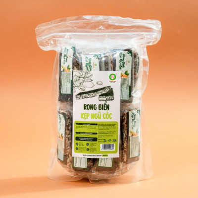 Bánh Rong Biển Kẹp Hạt Dinh Dưỡng Bánh Ăn Kiêng Thành Long Đồ Ăn Vặt Túi 200g/500g