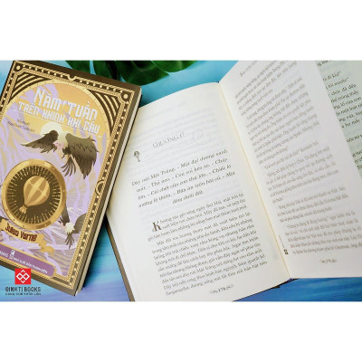 Sách - Năm Tuần Trên Khinh Khí Cầu - Jules Verne - Đinh Tị Books