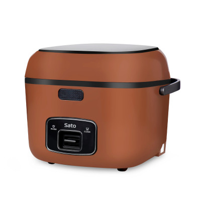 Nồi Cơm Điện Sato 18Q025 1.8L - Thiết kế quai xách chắc chắn, chống tràn tốt, nút điều khiển đơn giản, tiện dụng Thiết kế sang trọng hiện đại, màu sắc tinh tế - Miễn phí vận chuyển toàn quốc - Hàng chính hãng