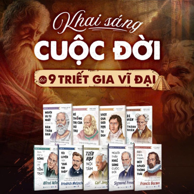 Bộ Khai Sáng Cuộc Đời - Lời Khuyên Từ 9 Triết Gia Vĩ Đại - Tinh Hoa Nhân Loại Bizbooks