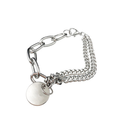 Vòng đeo tay nam nữ bản to cá tính cool ngầu