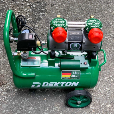 MÁY NÉN KHÍ KHÔNG DẦU 1250W 1.5HP 30L DEKTON DK-AC2930 - HÀNG CHÍNH HÃNG