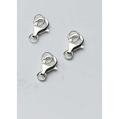 Combo 3 cái khóa bạc móc càng cua - Ngọc Quý Gemstones