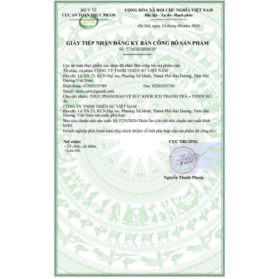 Trà đông y dưỡng sinh ích thanh trà tiens