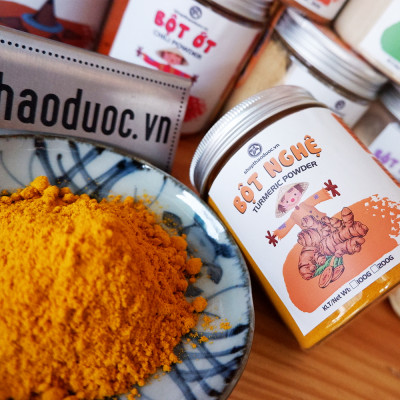 Bột Nghệ Sấy Lạnh Shopthaoduoc 100g - Bột Nghệ Vàng Nguyên Chất 100%