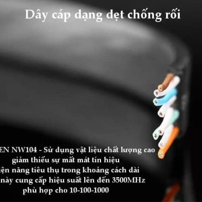 Ugreen UG11235NW104TK 1M màu Đen Cáp mạng LAN CAT6 UPT cáp dẹp - HÀNG CHÍNH HÃNG