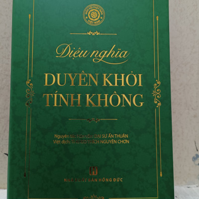 Diệu nghĩa Duyên Khởi Tính Không (bìa cứng)
