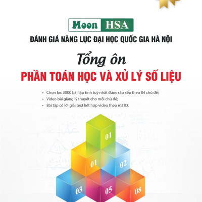 Sách - Đánh Giá Năng Lực Đại Học Quốc Gia Hà Nội - Tổng Ôn Phần Toán Học Và Xử Lí Số Liệu