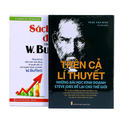 Combo Những Bài Học Kinh Doanh Mà Jobs Để Lại Cho Thế Giới + Sách Lược Đầu Tư Của W.Buffett (Trọn Bộ 2 Cuốn) Tặng Kèm Câu Nói Hay của Nguời có Tầm Ảnh Hưởng Thế Giới