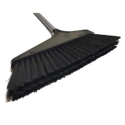 Chổi nhựa cán dài Sanada 75,5cm, cán cầm cao/ dài giúp cho người sử dụng không phải cúi gây mỏi lưng - nội địa Nhật Bản