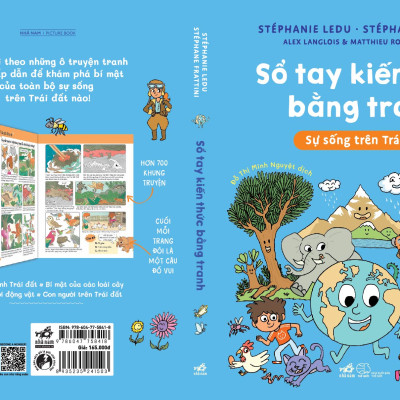 Sách - Sổ tay kiến thức bằng tranh - Sự sống trên Trái Đất (Nhã Nam Official)