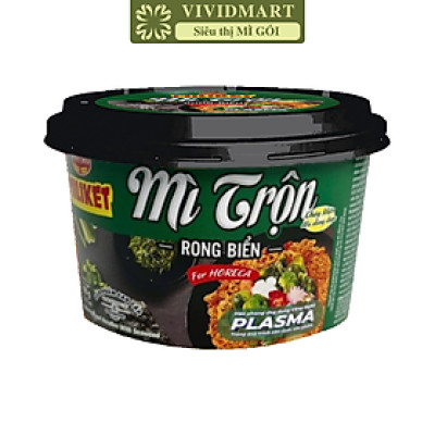 COLUSA - Mì tô trộn Miliket hương vị Rong biển, Mì tô trộn rong biển Miliket, Mì tô ăn liền Miliket (90g/tô)