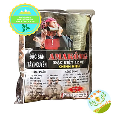 Đặc Sản Kon Tum - (Được Xem Hàng) Amakong  chính hiệu đóng Gói 1Kg Hút Chân Không - OCOP 3 Sao