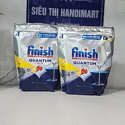 Viên rửa bát Finish Quantum max 100v