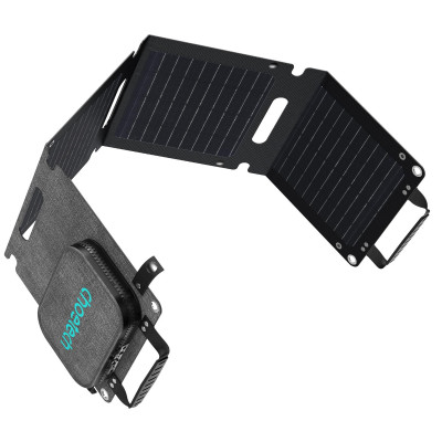 Bộ sạc năng lượng mặt trời di động Choetech SC005-V5 công suất 28W có thể gấp gọn (Hàng chính hãng)