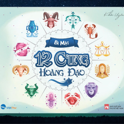 Sách tô màu Bí mật 12 cung Hoàng Đạo