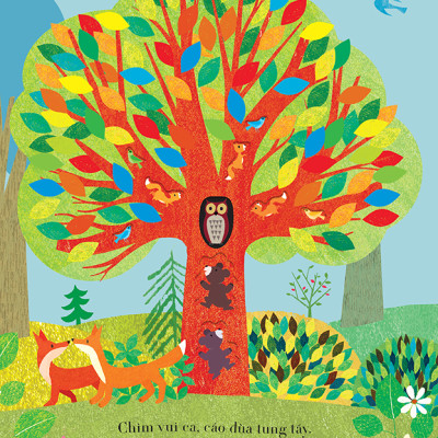 Sách tranh song ngữ Mùa đến,mùa đi - Cây - ehomebooks - Cho trẻ từ 0-6 tuổi