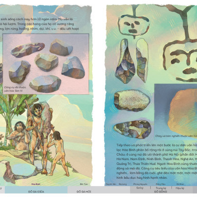 	Lịch Sử Việt Nam Bằng Tranh - Thời Khởi Thủy (Bản Màu) _TRE