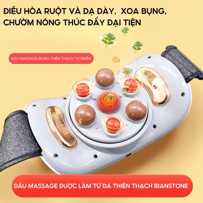 Máy Massage Kết Hợp Làm Nóng Hồng Ngoại Giúp Điều Hòa Hệ Tiêu Hóa, tan Mỡ Bụng Kết Hợp Xoa Bóp Cổ Vai Gáy