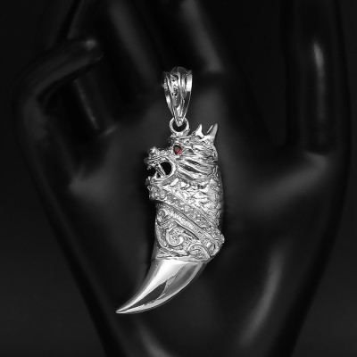 Mặt Dây Chuyền Nam Bạc Hiểu Minh MDN006 đầu rồng