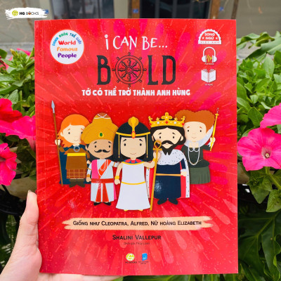 Bộ sách song ngữ Danh nhân Thế giới – World Famous People: I Can Be – Tớ có thể trở thành, tặng file nghe tiếng Anh