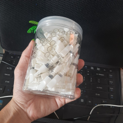 Hộp 100 tẩu lọc thuốc bảo vệ sức khỏe tinh thể nano và than hoạt tính, Shop Thành Nhi STN100