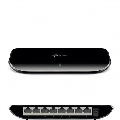  Switch ( Bộ chia mạng ) Gigabit 8 cổng Để bàn TP-Link TL-SG1008D - Hàng Chính Hãng