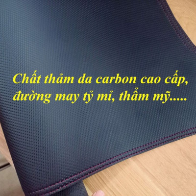 KIA CERATO 2019-2020-2021, thảm taplo da vân cacbon