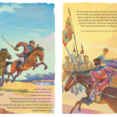 Lịch Sử Việt Nam Bằng Tranh - Lý Thái Tông Xây Đắp Nhà Lý - Bản Màu - Bìa Cứng