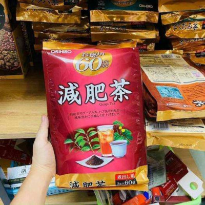 Trà Genpi Tea Orihiro Nhật Bản 60 Gói/ Túi Hàng Chính Hãng