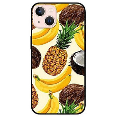 Ốp lưng dành cho Iphone 13 Mini - Iphone 13 - Iphone 13 Pro -  Iphone 13 Pro Max - Dừa Chuối Dứa
