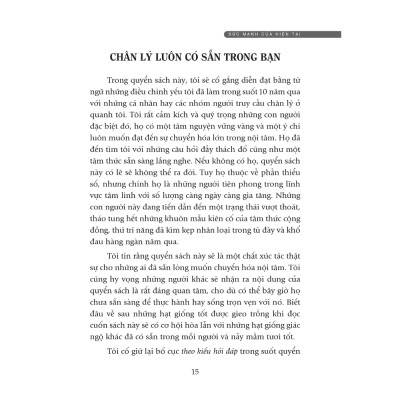 Sức Mạnh Của Hiện Tại (Tái Bản 2021)- Eckhart Tolle