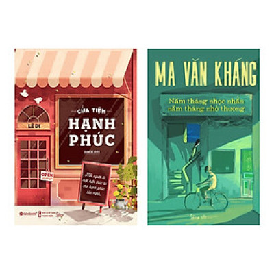 Combo Sách: Cửa Tiệm Hạnh Phúc + Năm Tháng Nhọc Nhằn, Năm Tháng Thương Nhớ