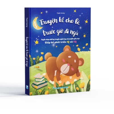 Sách - Combo 2 cuốn - Truyện đọc cho bé trước giờ đi ngủ ( mới nhất ) -Truyện kể cho bé trước giờ đi ngủ Giúp Bé Phát