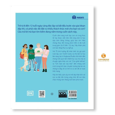 Sách - What’s My Tween Thinking - Tâm Lý Học Trẻ Em Thực Hành Cho Cha Mẹ Hiện Đại Có Con Tuổi - Từ 8 Đến 12 - Thái Hà Books