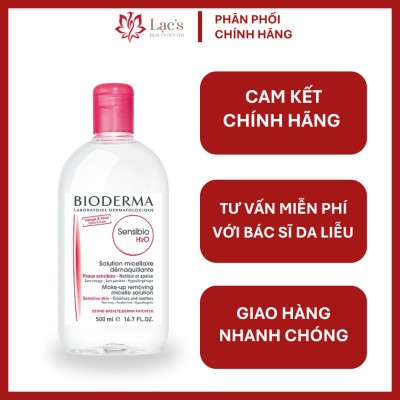 Nước tẩy trang Bioderma Sensibio H2O