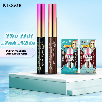 Mascara Màng Film Không Trôi Chải Tơi Và Dầy Rậm Làn Mi Mỏng Kissme Heroine Make (4.5 G)