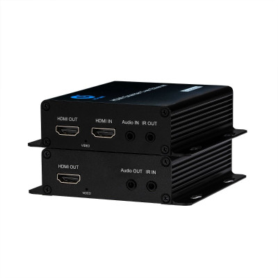 Bộ chuyển đổi hdmi sang lan 200m có USB Ho-Link HL-HDMI-200KVM (Ver 3.0.2) - Hàng Chính Hãng