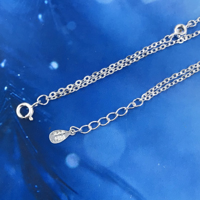 Vòng Tay  Nữ Bạc 925 Vòng Tròn Mix Đá Cao Cấp BẠC HIỂU MINH LTU554