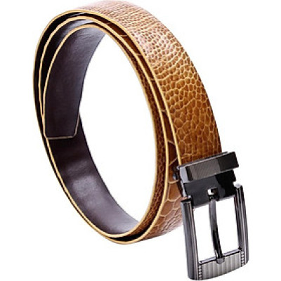 Thắt Lưng Nữ Da Đà Điểu Huy Hoàng HT5403 - Vàng