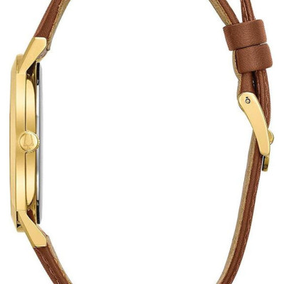 Đồng Hồ Nam Bulova Dây Da 97B135 - Mặt Vàng