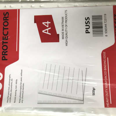 Bìa lỗ dày Puss 300gr