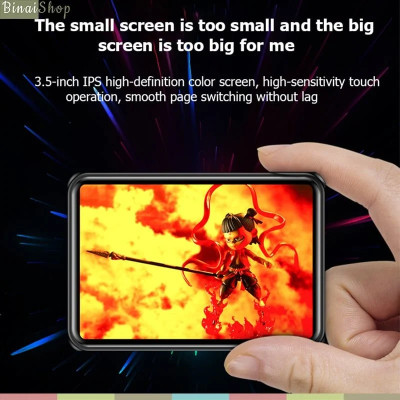 Ruizu D60 - Máy Nghe Nhạc, Xem Video Màn Hình Cảm Ứng LCD 3.5 Inch, Kết Nối Wifi, Bluetooth, Hỗ Trợ Dịch Ngôn Ngữ - Hàng Chính Hãng